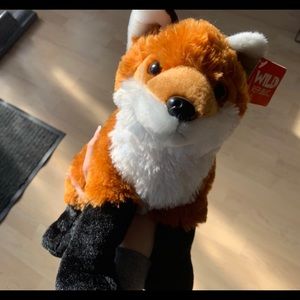 wild republic fox plush BNWT